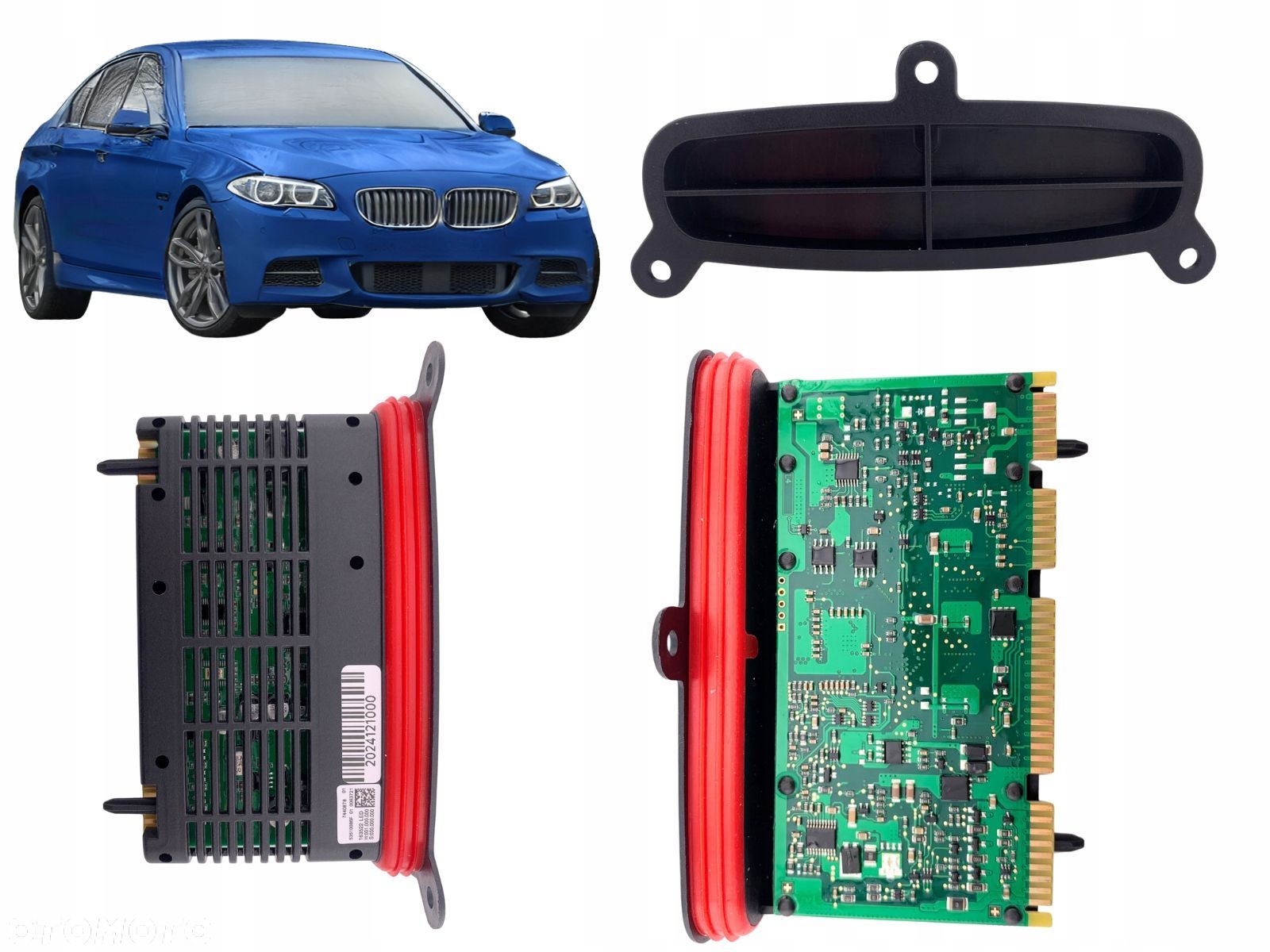Kaseta sterownik TMS moduł lamp LED SKRĘTNYCH BMW F10 F11 F07 GT ADAPTIVE - 1
