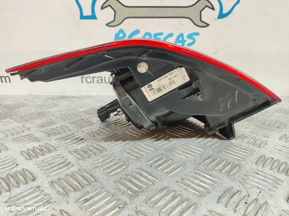 FAROLIM FAROLINS TRASEIRO TRÁS ESQUERDO ORIGINAL VW VOLKSWAGEN GOLF 5G1 VII 7 MK7 5G0945095F - 9