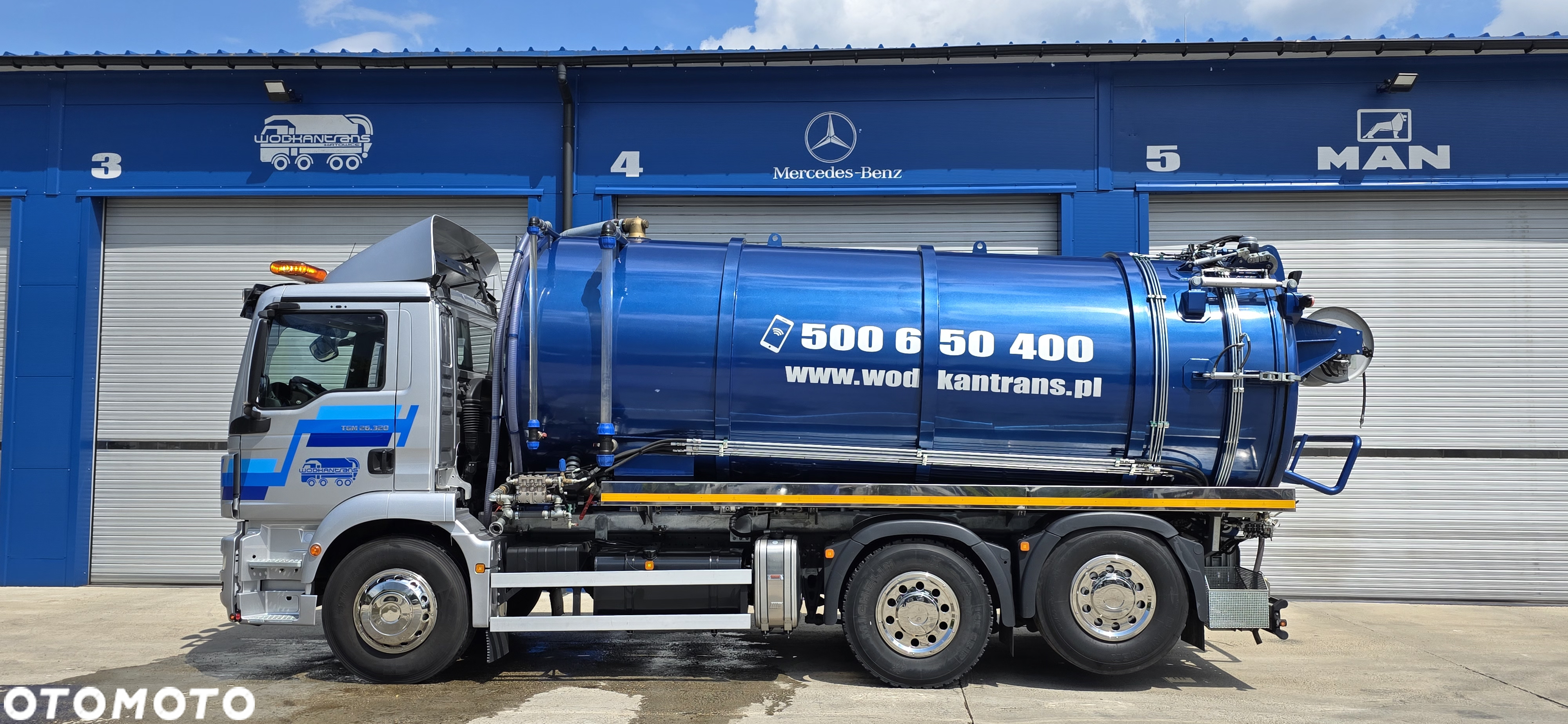 MAN TGM 26.320 6x2 asenizacyjny wuko cysterna zabudowa 2024r 16+2m3 - 9