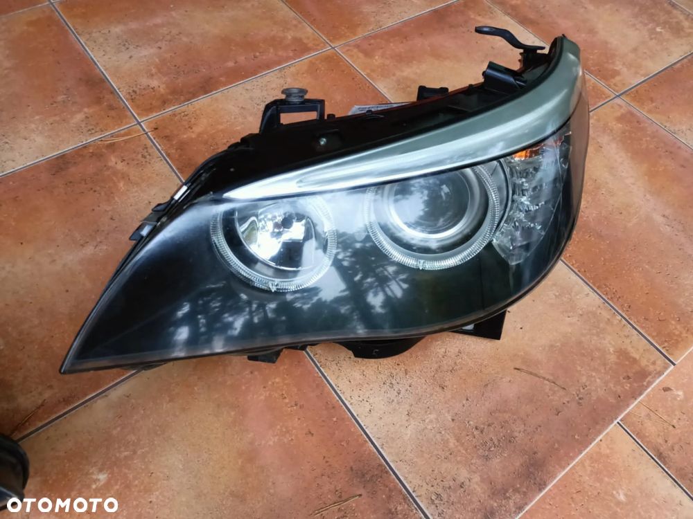 Lampa lampy przód przednie BMW E60 E61 Lift LCI lewa prawa 7177727 7177728 - 2