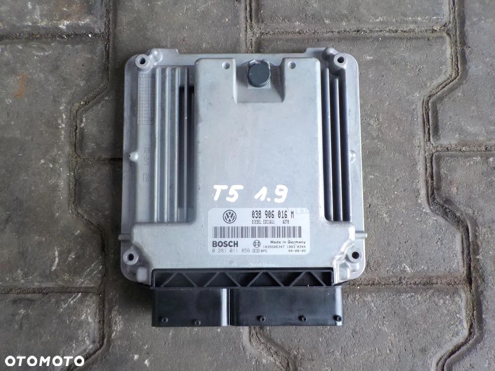 VW T5 1.9 TDI KOMPUTER STEROWNIK 038906016M - 1