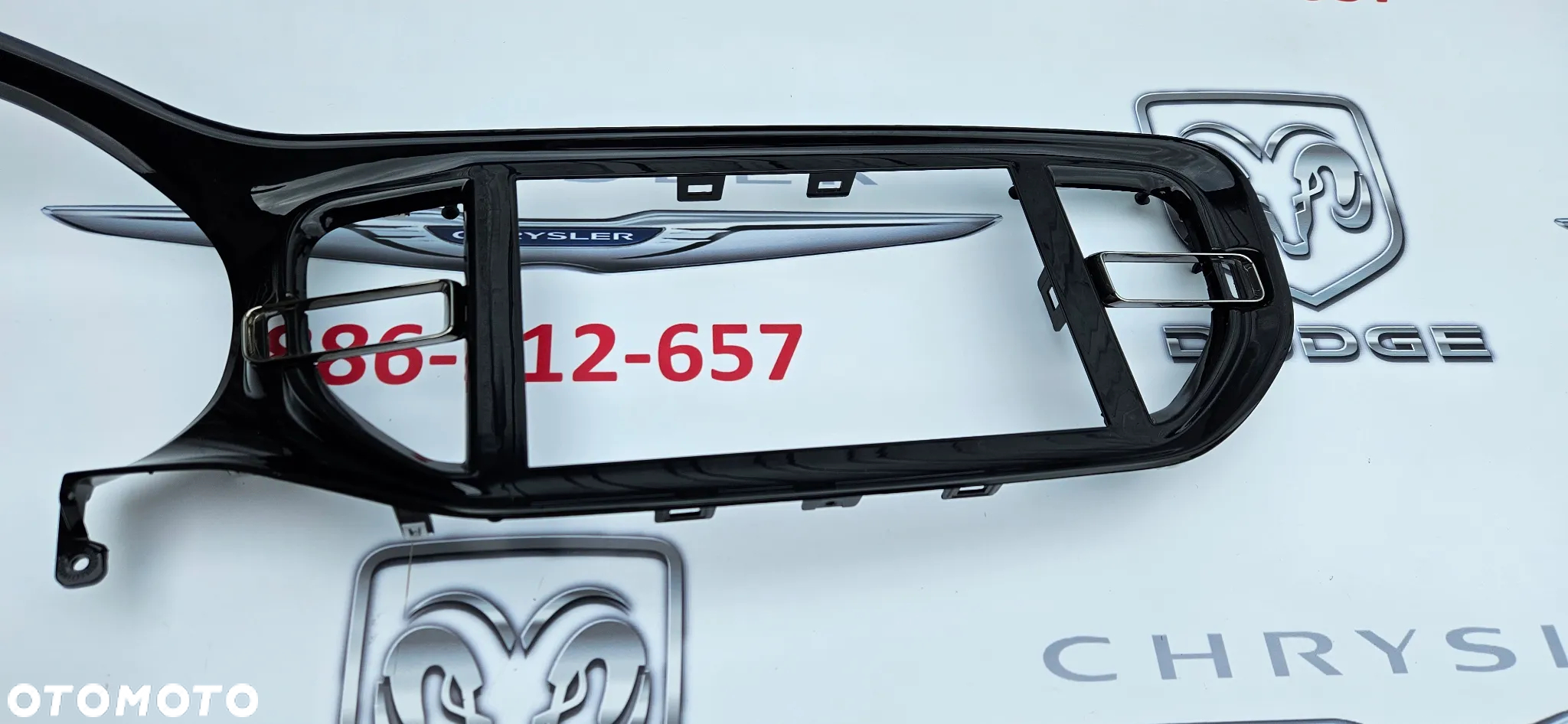 Dodge Durango III LIFT 2021-2025 Listwa ozdobna deski rozdzielczej Dekor kokpitu Ramka licznika wyświetlacza PX90064400ZC - 4