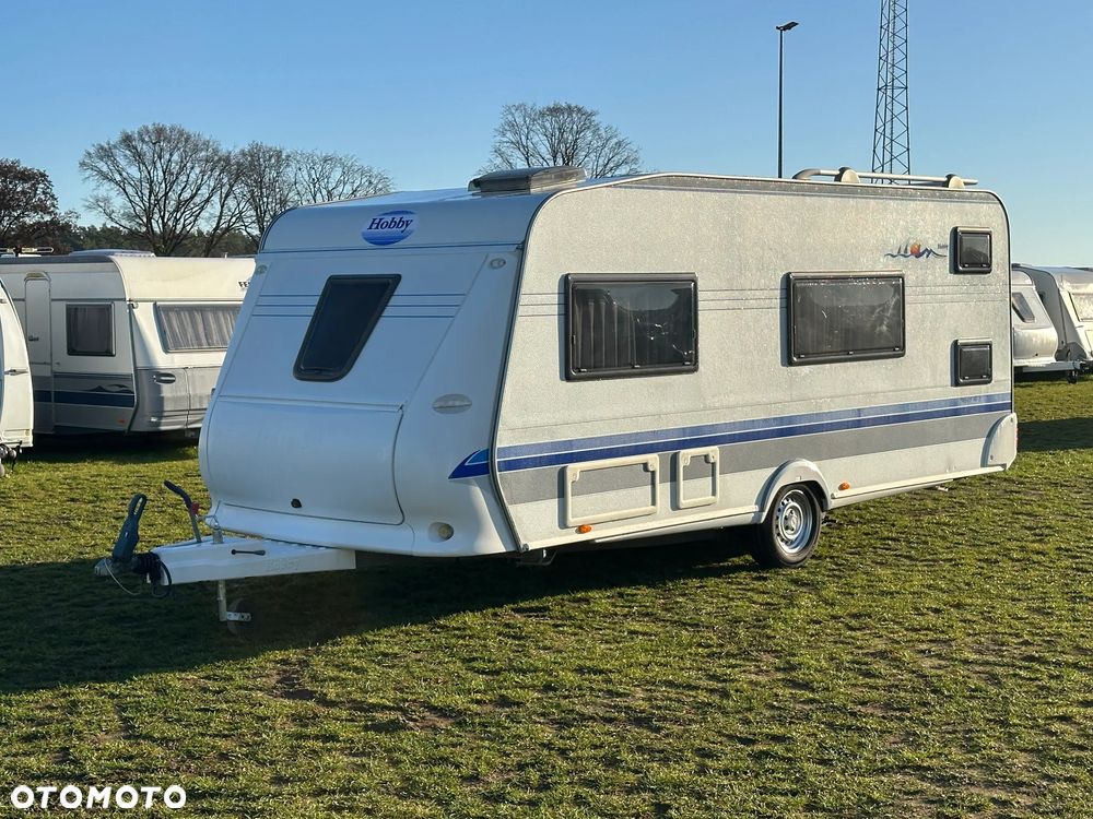 Hobby 500 KMFE z napędem i nową markizą. DMC 1400 kg !! RATY !! - 3