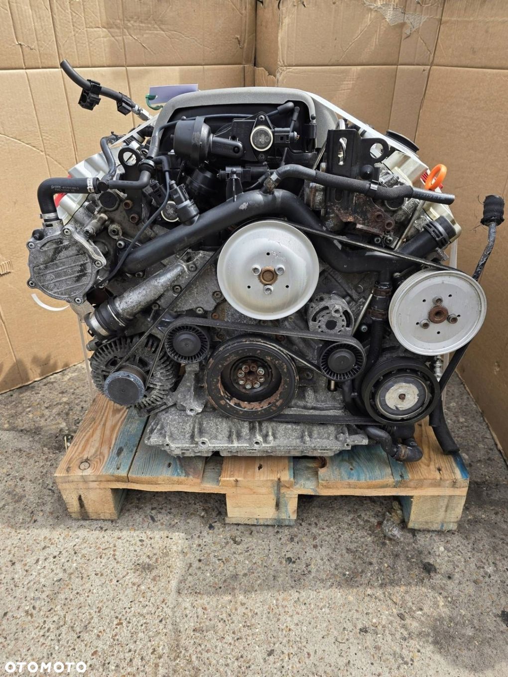 SILNIK KOMPLETNY AUDI A6 C6 2,4 BDW NR MAG 5057A - 1