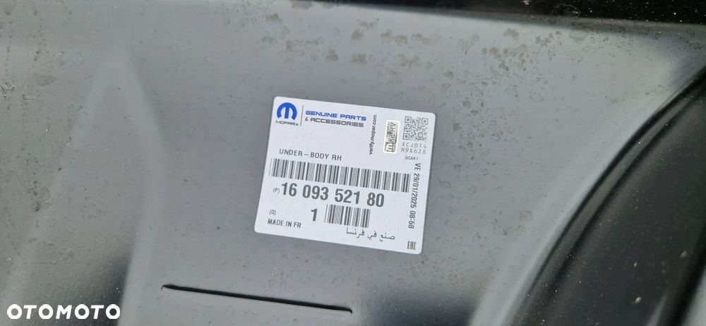 PRÓG PRAWY SŁUPEK CITROEN C4 GRAND PICASSO II 1609352180 13- - 6