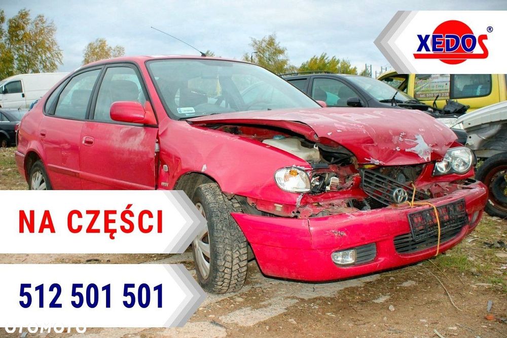 Toyota Corolla E11 2001 1.4VVTI Liftback (MASKA, ZDERZAK, LAMPA, BŁOTNIK, DRZWI, SZYBA, FOTEL) - 1