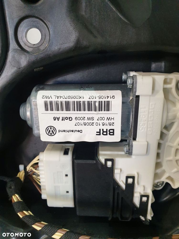 mechanizm szyby prawy tył 5k4839730h golf vi 1.4tsi 08r - 4