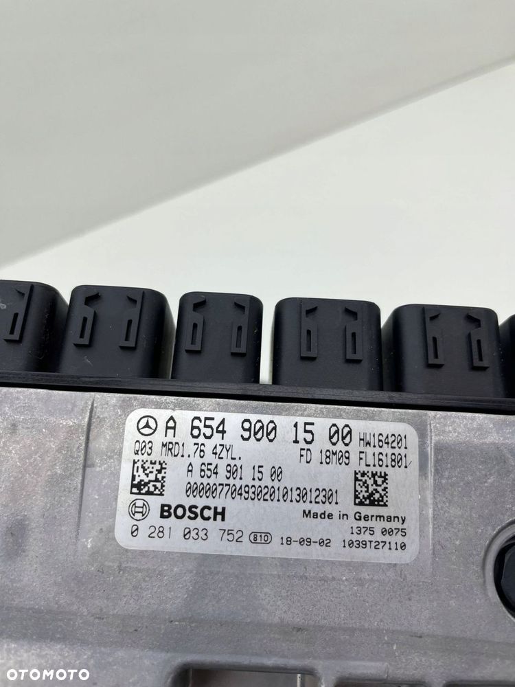MERCEDES W205 MODUŁ KOMPUTER STEROWNIK SILNIKA ECU A6549001500 - 3