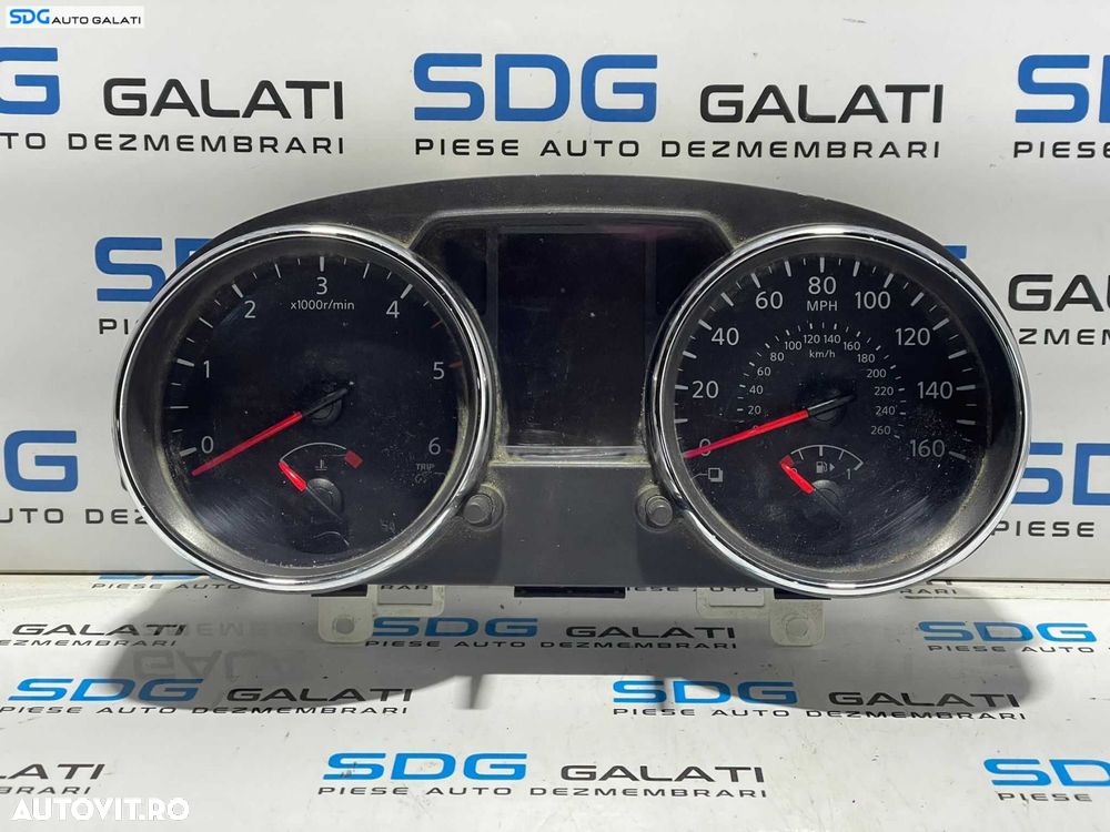 Ceas Ceasuri Cluster Instrumente Bord cu Display Ecran Afisaj Nissan Qashqai 2007 - 2013 [L3163] - 1