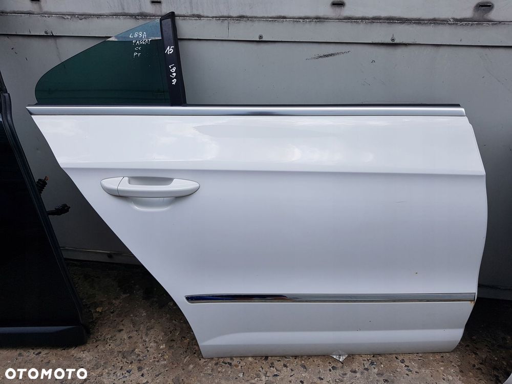 VW PASSAT CC 08-16r DRZWI PRAWE TYŁ TYLNE LB9A - 1