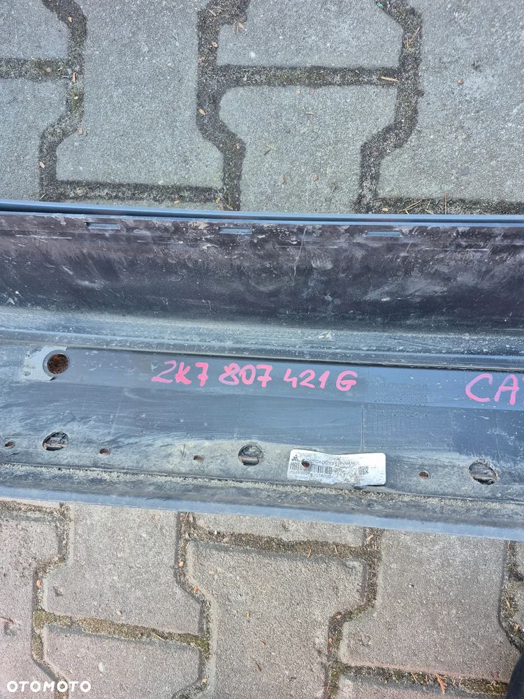Volkswagen Caddy V zderzak tylny 2K7807421A - 11