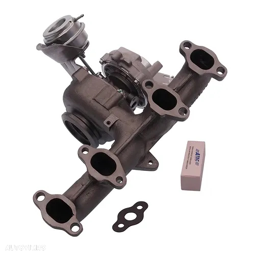 Turbina noua / turbo compresor suflanta Audi A3, Seat Altea, Leon, Toledo, Skoda Octavia 2, Superb 2, VW Caddy, Eos, Golf 5, Jetta 3, Passat B6, Touran, motoare 2.0 Tdi, BMM, BMP - 4