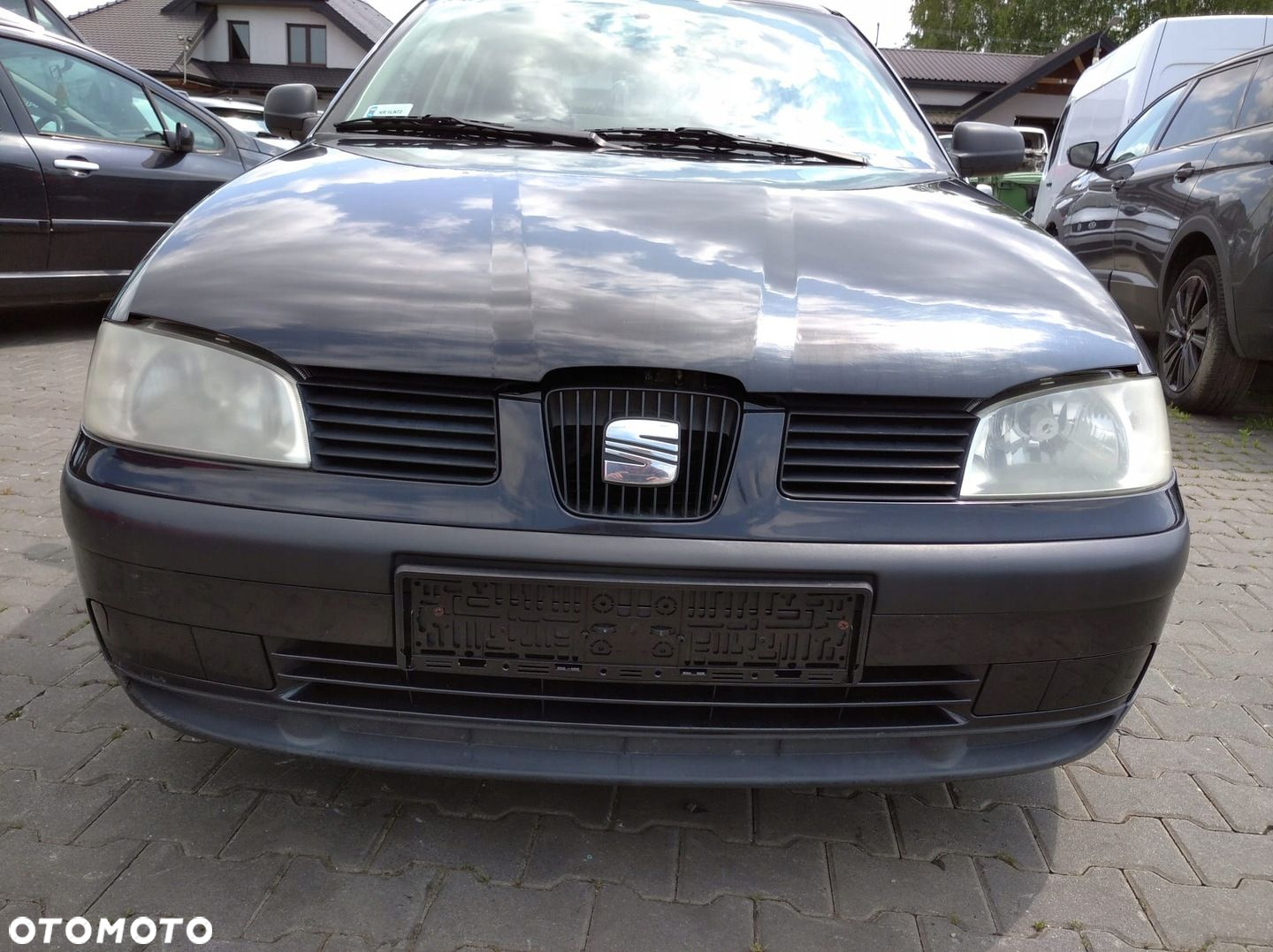 SEAT IBIZA II 2 6K1 FL LIFT 99-02 CORDOBA BŁOTNIK LEWY PRZÓD CZARNY LC9Z - 5