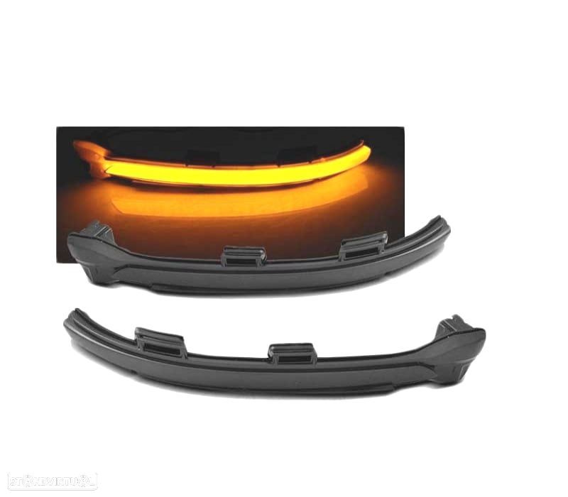 PISCAS LATERAIS LED DINÂMICOS VOLKSWAGEN VW GOLF 7 SPORTSVAN TOURAN II 13-20 - 1