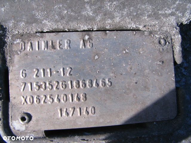 KOMPLETNA SKRZYNIA BIEGÓW MERCEDES ACTROS MP4 MP5 G211-12 RETARDER - 4