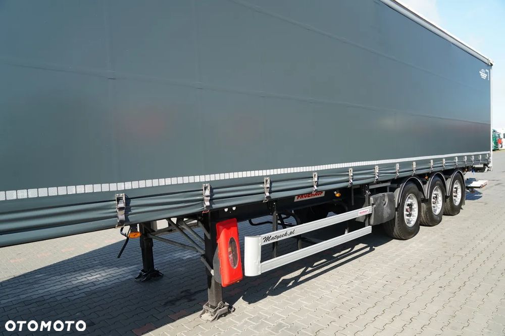Fruehauf FIRANKA / STANDARD / WINDA DHOLLANDIA 2 000 kg / SAF / OPONY 100% /  MOCNA PODŁOGA SZYNA DESKA - 10