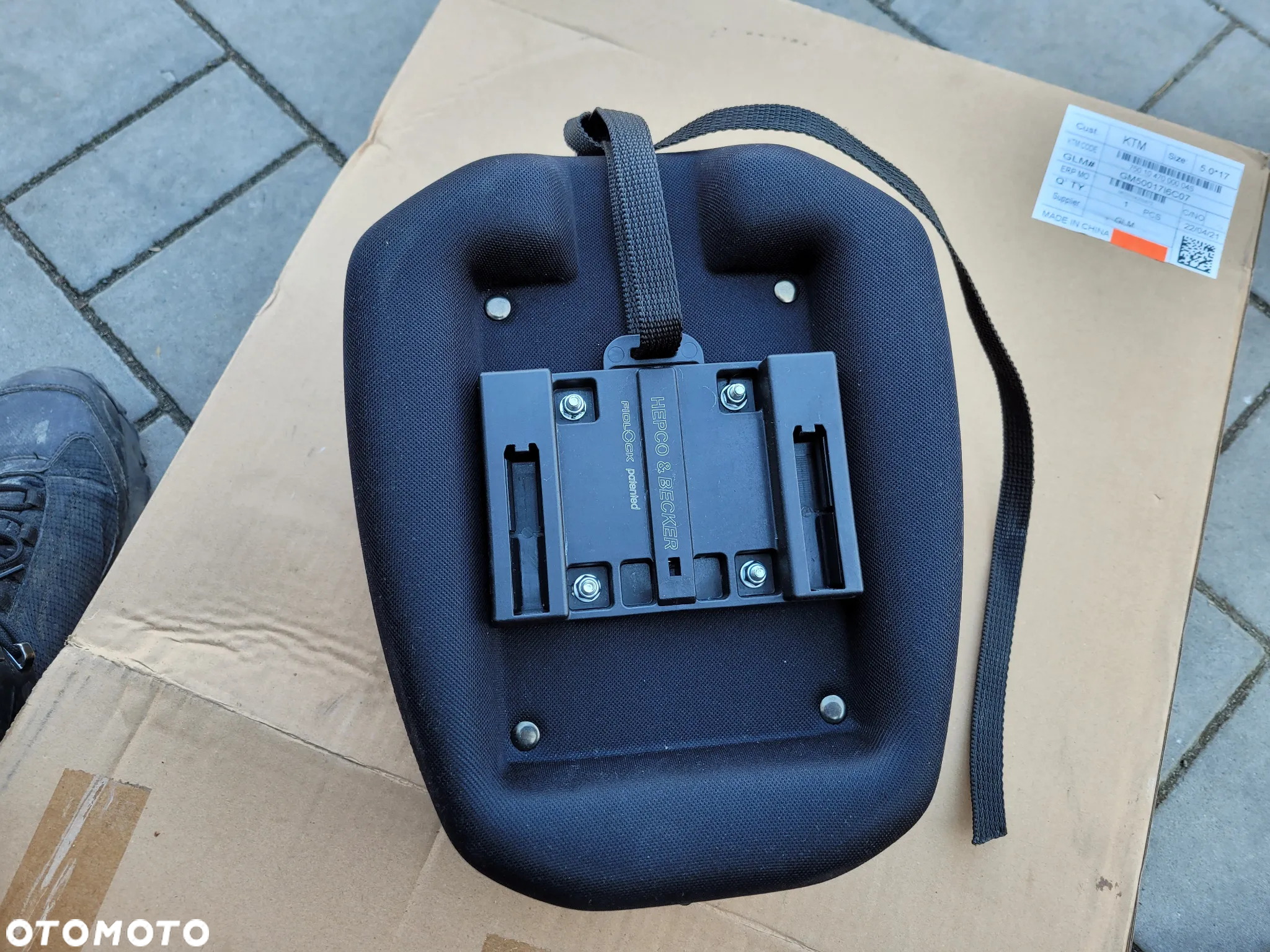 Torba na bak, zbiornik paliwa Hepco Becker Street Daypack 2.0 640808 - 9