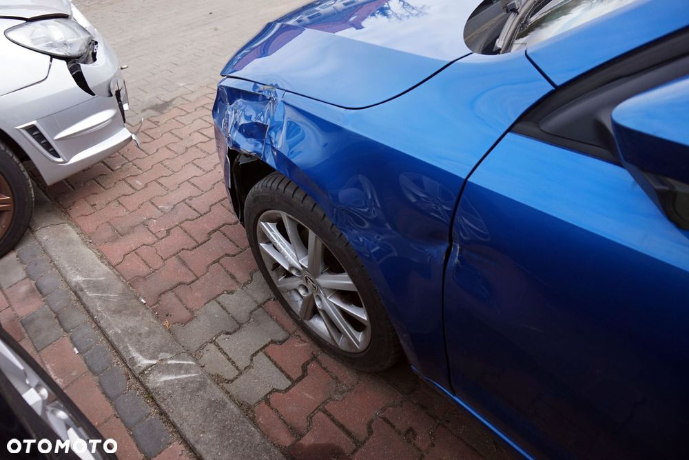 MASKA ZDERZAK BŁOTNIKI LAMPY OCTAVIA III 5E5 LF5W RADAR SPRYSKI SKODA 2012-2016 NIEBIESKI PRZÓD KOMPLETNY - 14