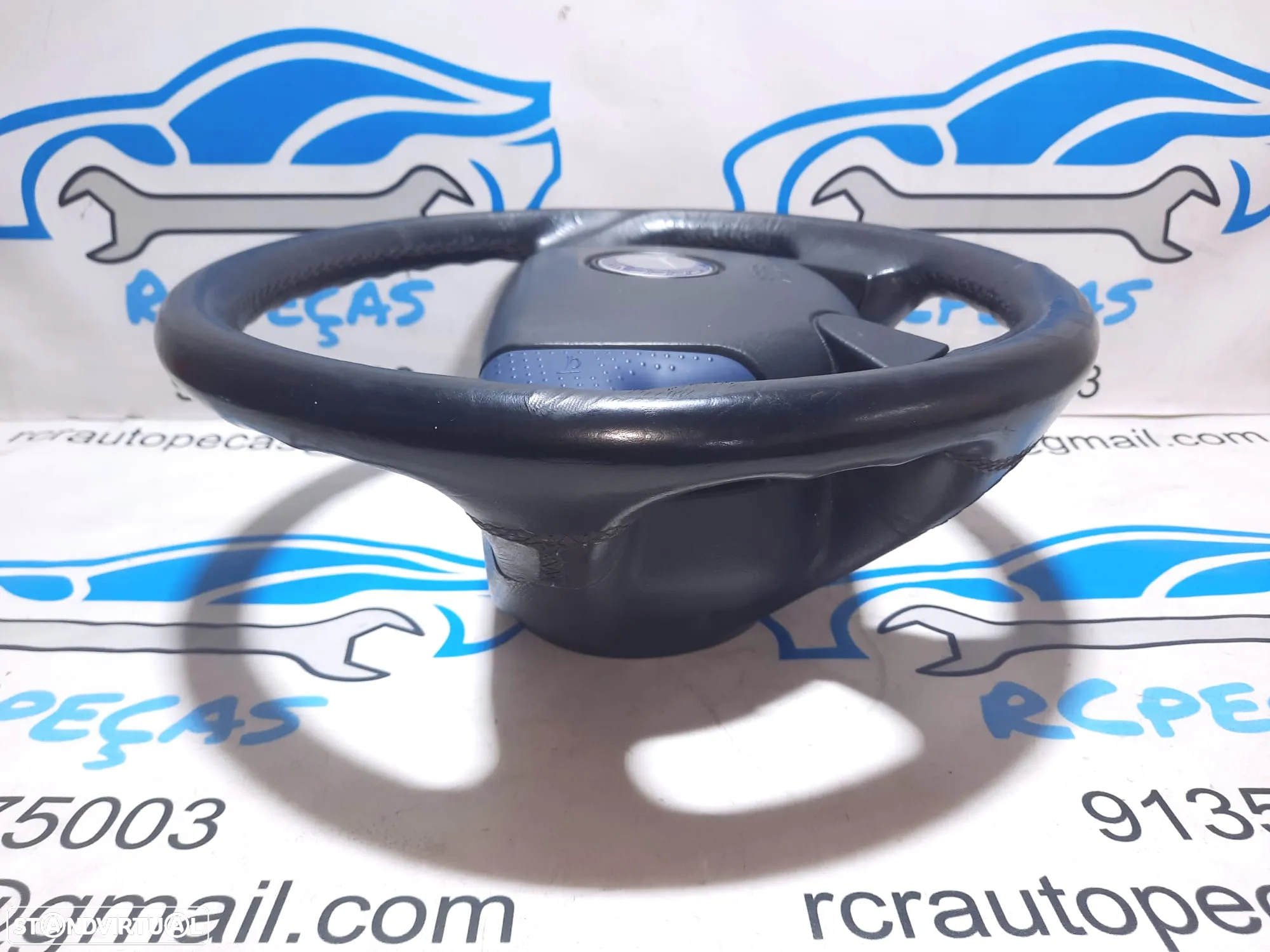 VOLANTE GUIADOR COMPLETO MERCEDES BENZ SLK R170 W170 A1704600003 1704600003 CLK C208 W208 PELE AIRBAG - 5