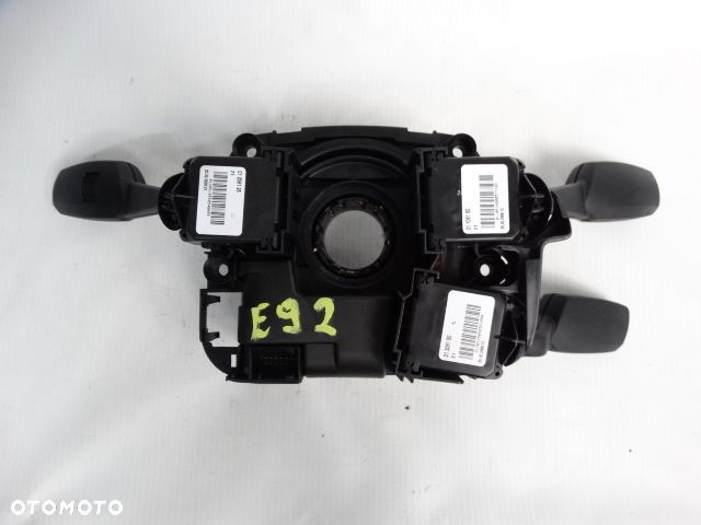 BMW 3 E92 E90 E93  Przełącznik Zespolony Manetki Pająk Wycieraczki Światła Tempomat Obudowa Kolumny Kierowniczej Komplet Zestaw  9123049 1000162101 61316950263 6950263 61316950265 6950265   BMW 316d 316i 318d 318i 320i 320d  323i 325d 325i 328i 330d 330i 335i 335d - 5