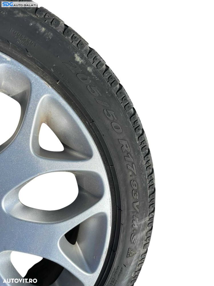 Roata Janta Rezerva Aliaj 205 50 17 R17 Ford Galaxy 2006 - 2015 Cod 8M5J-1007-AA (anvelope de iarnă 2 cu 2) [B4070] - 4