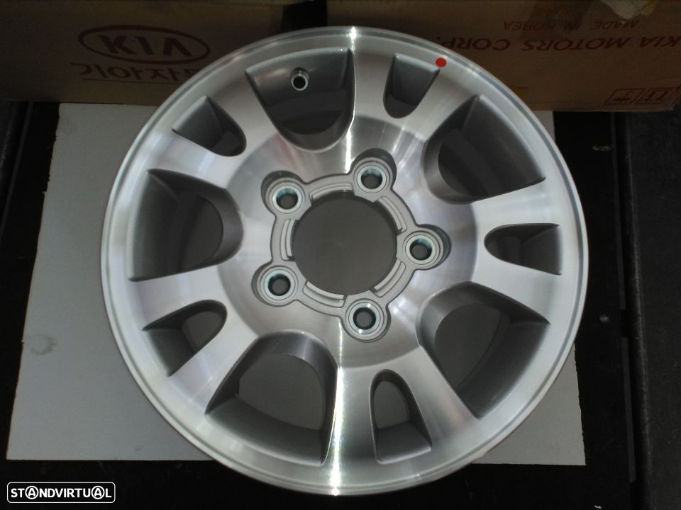 Conjunto jantes 15 kia novas - 2