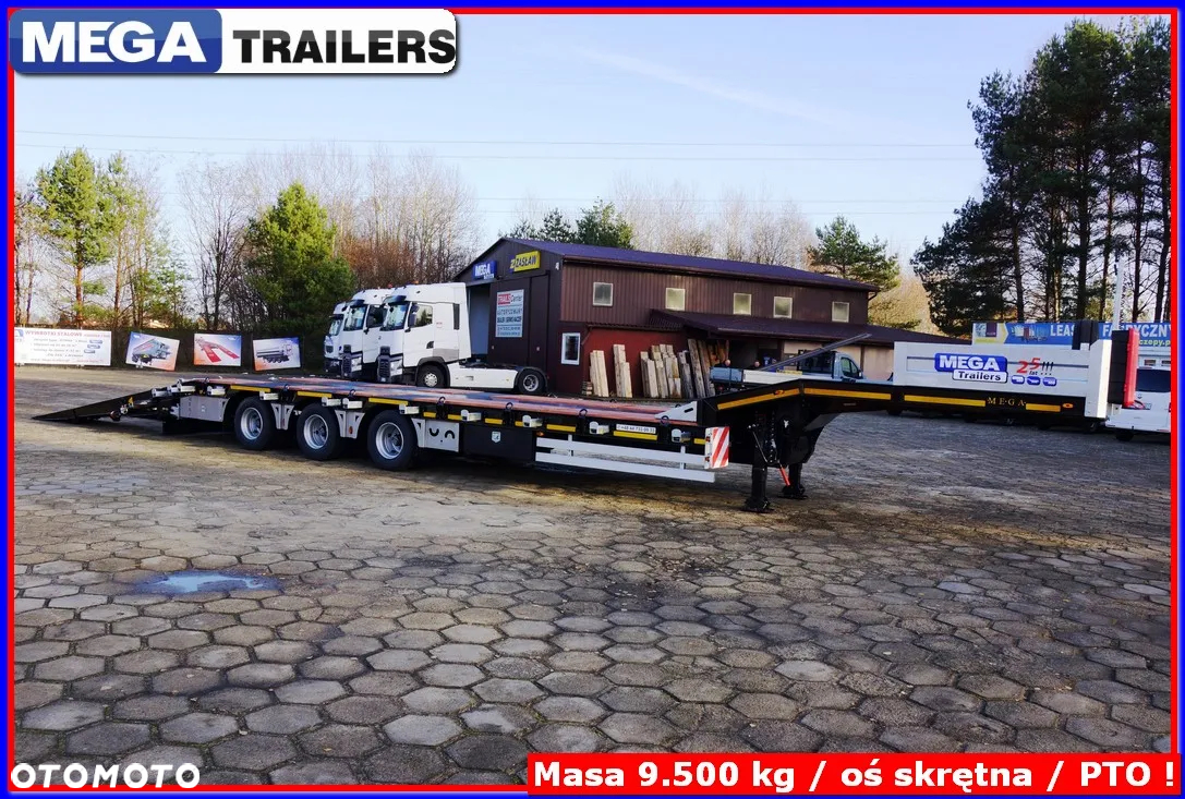 Mega Niskie podwozie 9,25 m + balkon 3,75 m, H=0,91 m NAJZDY !! - 2