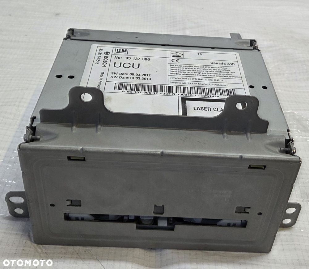 RADIO CD NAWIGACJA NAVI OPEL MOKKA A 5137306 - 1