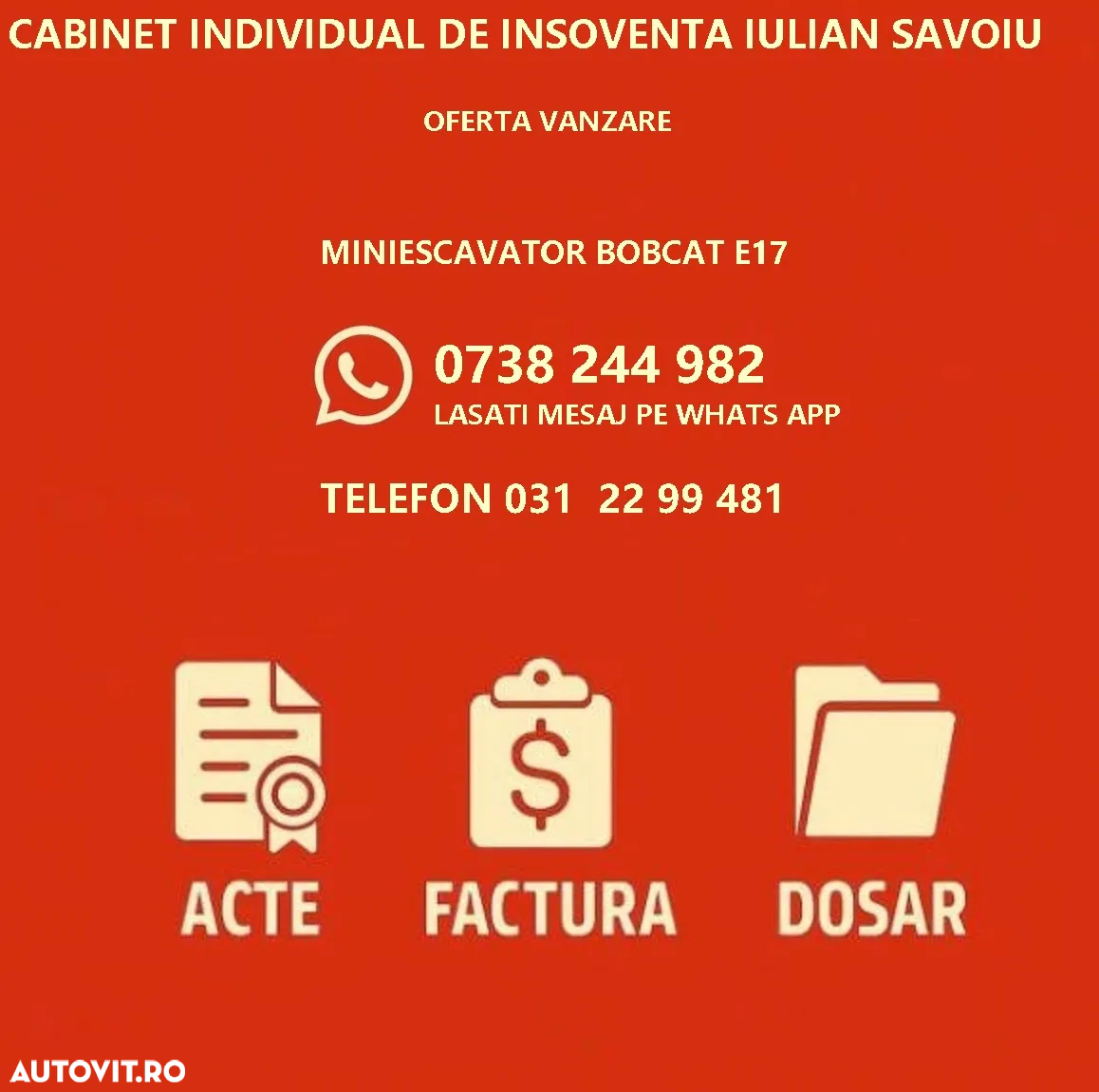 Bobcat E17 - 2