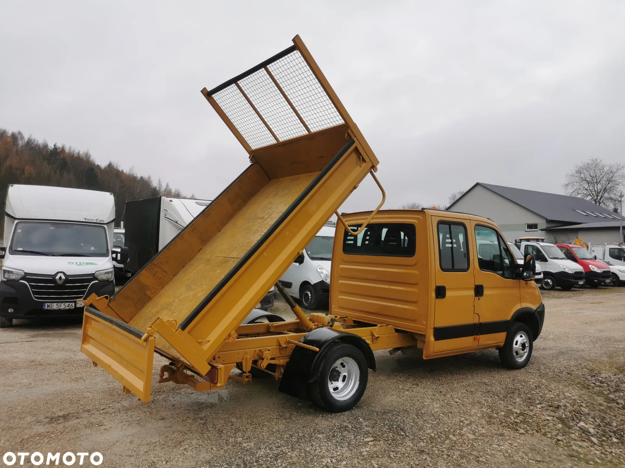 Iveco Daily 35C12 Brygadówka wywrotka Dubel hak kiper doka 35C13 - 6