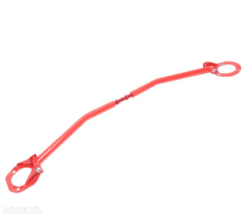 BARRA ANTI-APROXIMAÇÃO AJUSTÁVEL BMW E46 98-07 VERMELHO - 1