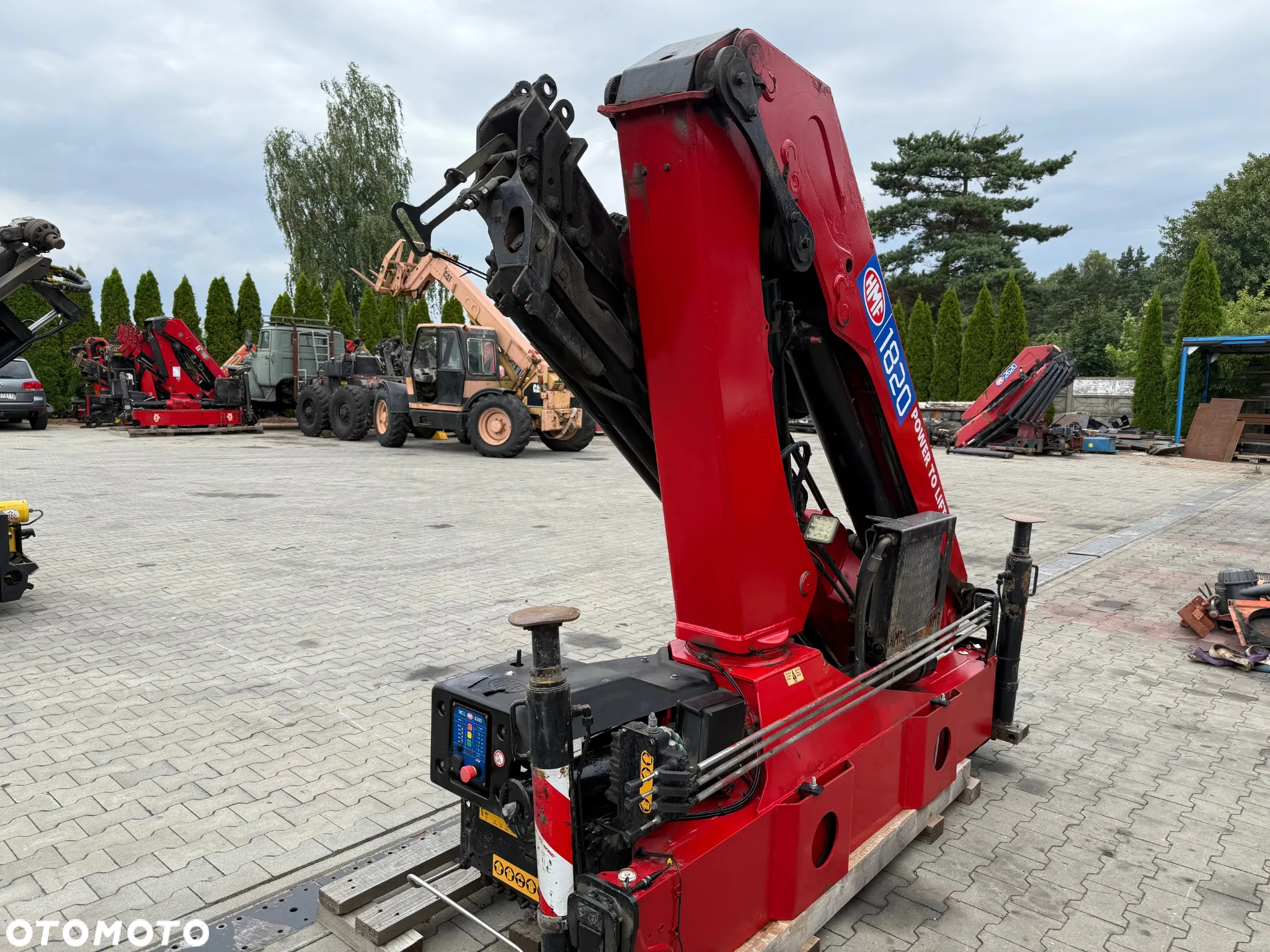 Palfinger HMF 1820K3 sterowanie radiowe, pilot rotor - 5