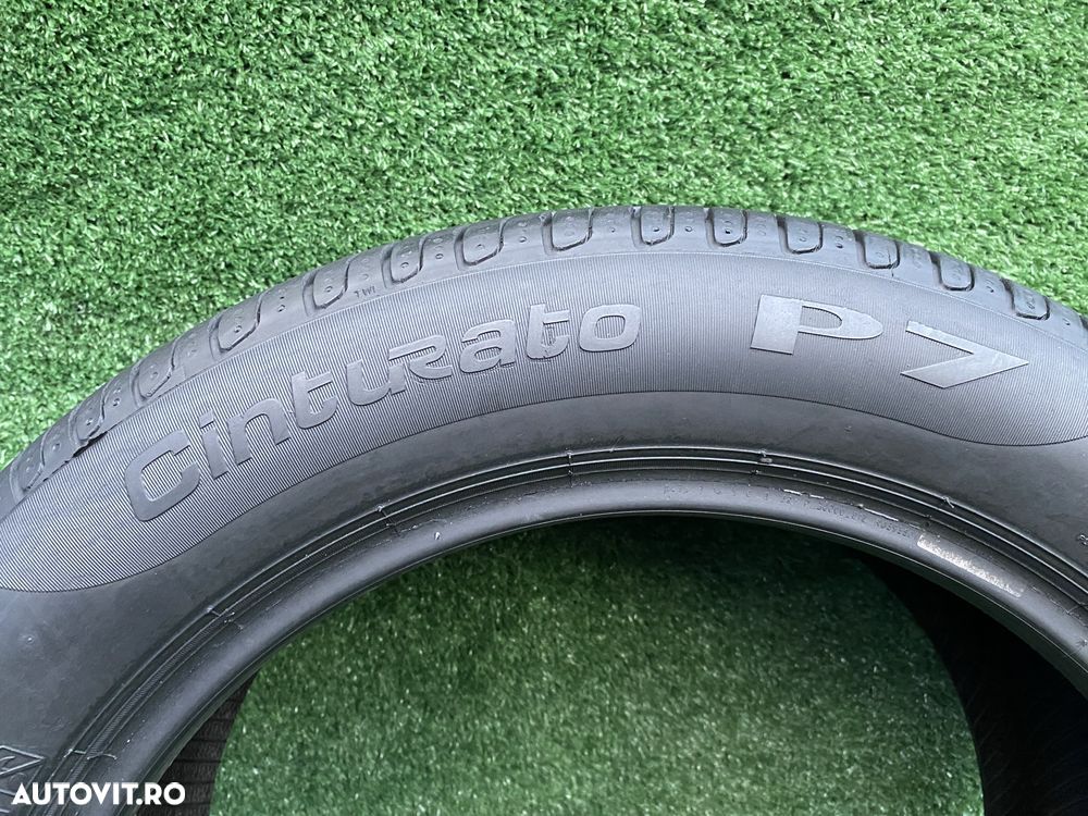 Set 2 anvelope vara Pirelli Cinturato P7 215 55 R17 94W Dot 4418 Profil 5,8mm - 6