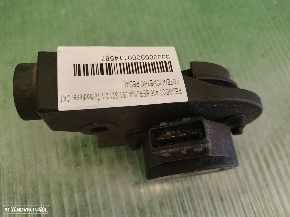 POTENCIOMETRO PEDAL PEUGEOT 406 1997 -9160531 - 1
