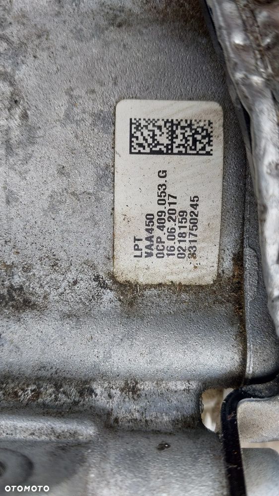 VW AUDI SKODA SEAT REDUKTOR 0CP409053G 5000km - 4
