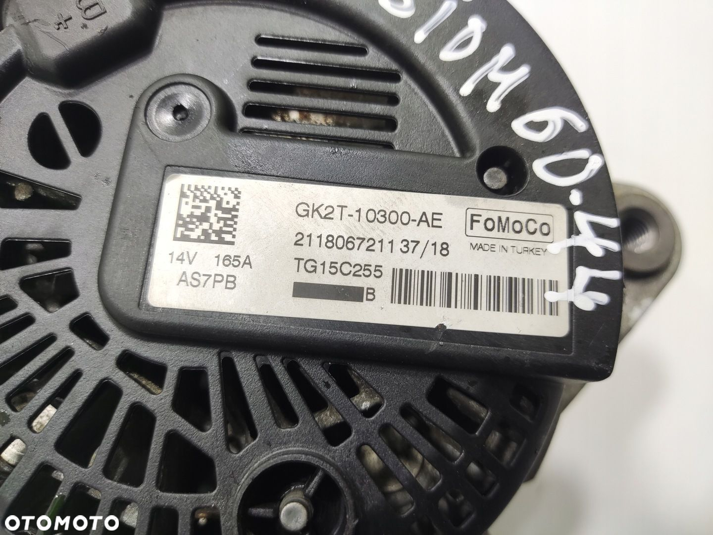 ALTERNATOR FORD TRANSIT CUSTOM MK1 2.0 TDCI 2017-2023 LIFT GK2T-10300-AE - 6