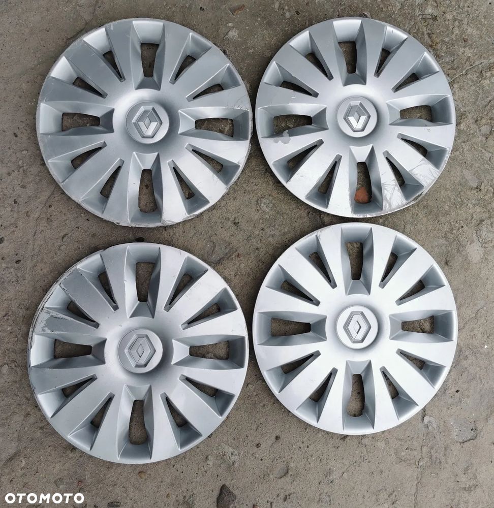 Renault Clio Twingo Modus Megane Scenic Kołpaki 15" KOMPLET - 1