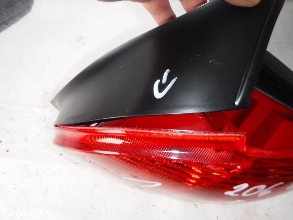 peugeot 206 lampa tył prawa tylna wkład  nowa oryginał - 5