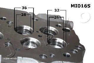 Cabeça de motor nova Mitsubishi Pajero 3.2 Di-d 4M41 NOVA - 3