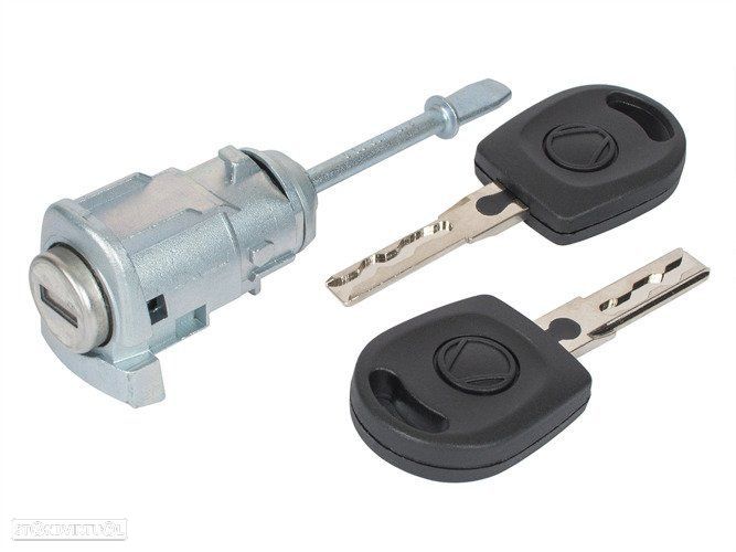 Canhão com chave da porta do lado esquerdo Seat Ibiza 6L NOVO - 1