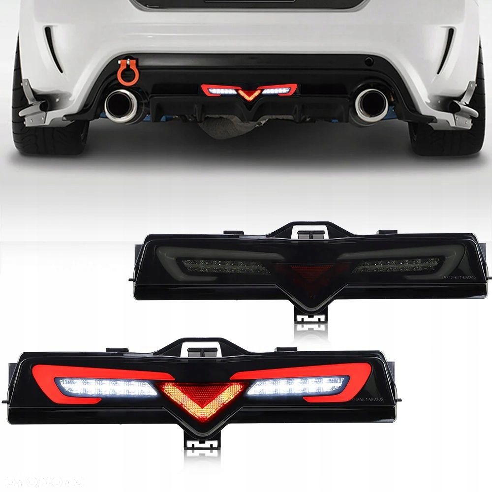 Lampa tyl przeciwmgielna zderzak Full Led Tuning Toyota GT86 GT-86 FRS BRZ - 1