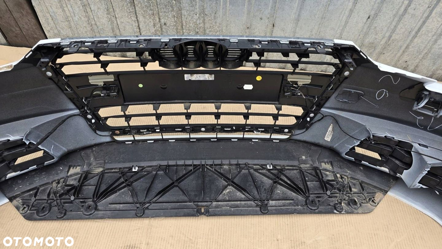 ZDERZAK PRZÓD AUDI A4 B9 8W KOMPLETNY PDC XENON 8W0807437 LS9R - 9