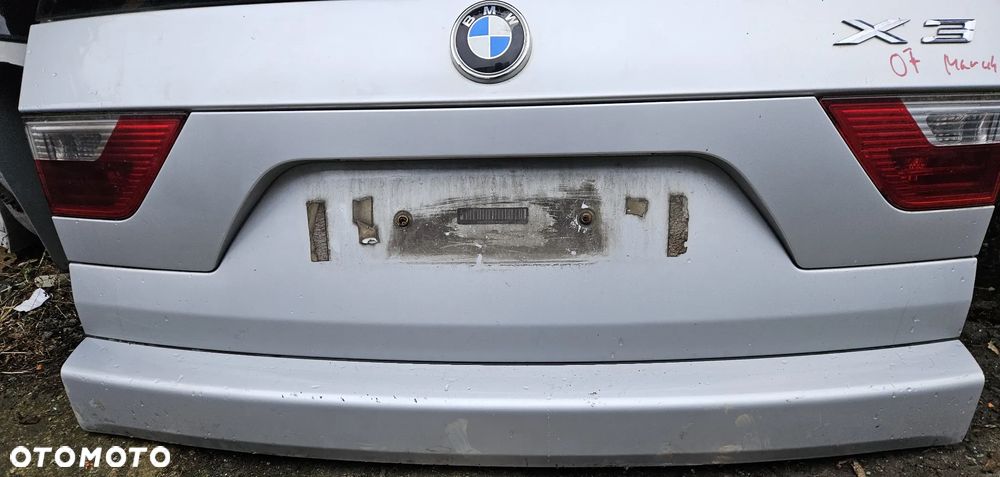 BMW X3 E83 klapa tył tylna szyba  354/7 - 2