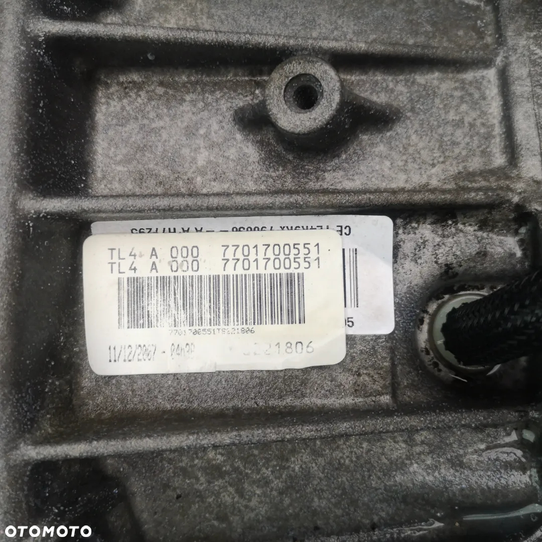 SKRZYNIA BIEGÓW 6B TL4A000 K9K 1.5 DCI RENAULT KANGOO II - 2