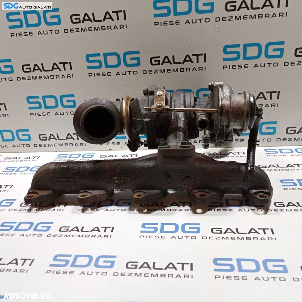 Turbo Turbina Turbosuflanta Peugeot 1007 1.4 HDI 50KW 2005 - 2010 Cod 54359710009 MF 50175454 01937 [274M6] - 1