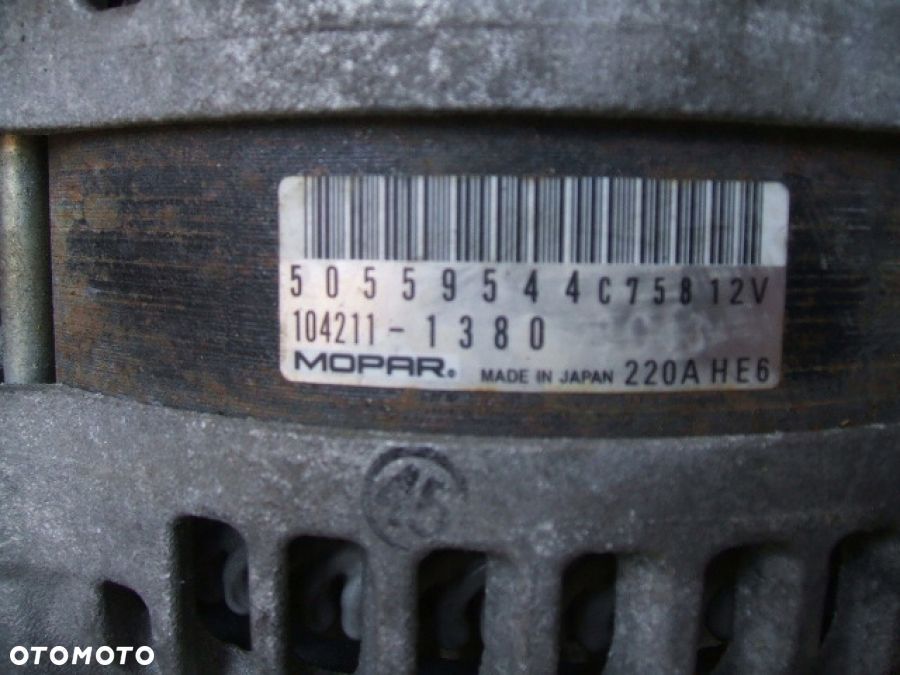 ALFA ROMEO STELVIO 2.2D ALTERNATOR 50559544 104211-1380 - 4