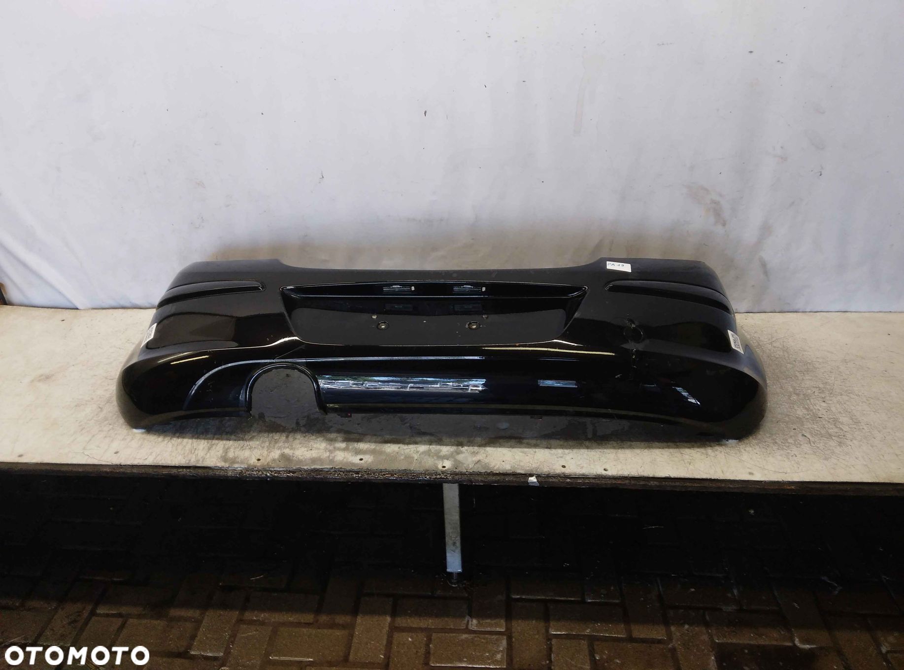 ^ ZDERZAK TYŁ TYLNY OPEL CORSA D Z20R CZARNY 3D 3 DRZWI HB - 1