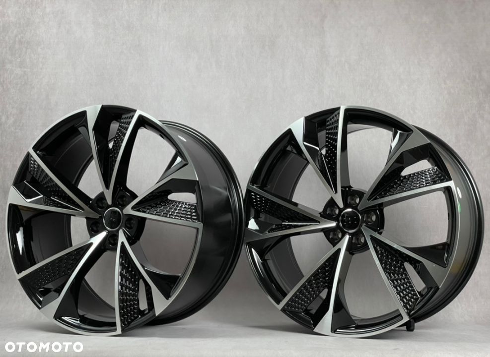 Alufelgi 22 5x112 Felgi Audi S5 S6 S7 A7 S RS4 RS6 S6 S7 S8 SQ7 SQ8 Mercedes Macan Touareg Czarne - 3