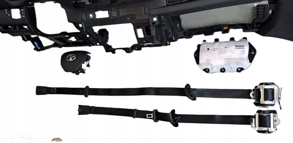 TOYOTA PROACE VERSO 16-23R DESKA KONSOLA PODUSZKI AIRBAG PASY ORYG DEMONTAŻ - 7