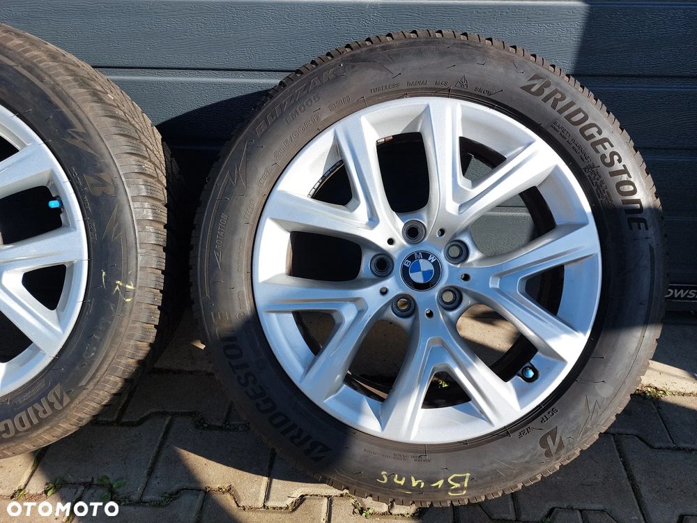 BMW X1 X2 F39 F48 KOŁA FELGI 17 OPONY 6.5J ET39 5X112 OPONY 205/60 17 BRIDGESTONE BLIZZAK LM005 DOT21 - 2